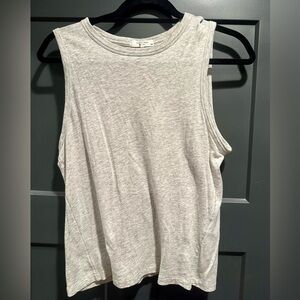 Rag & Bone Sadie Muscle Tank - Heather Grey